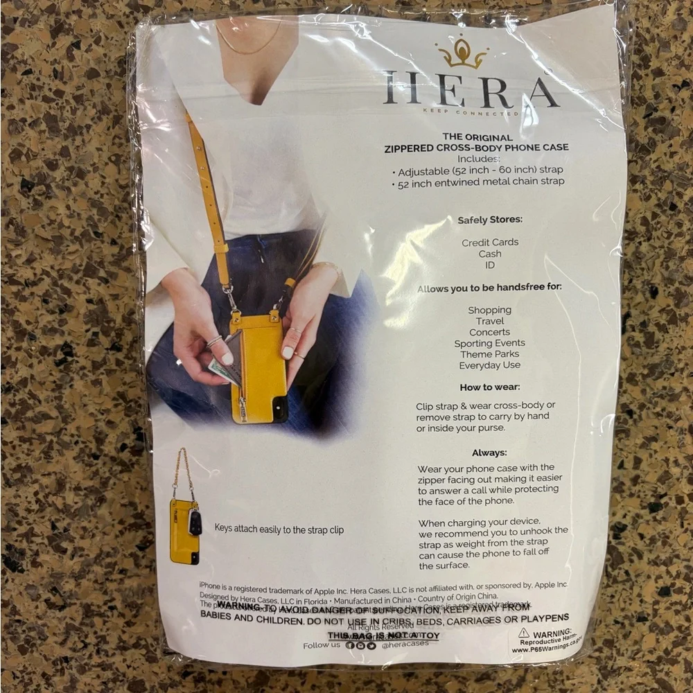 Hera Collection Bright Yellow Phone Case - Xs Max